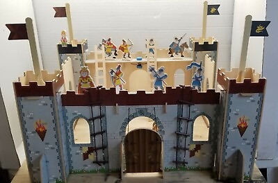 #ad #ad Medieval Wooden Toy Castle $39.99