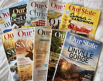 #ad Our State Magazine back issues Create your lot $4.00
