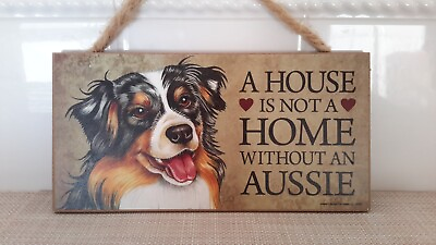 #ad #ad Love amp; Laughter Dog Lovers Home Decor Decorative Wooden Sign Hanger EUC $23.38