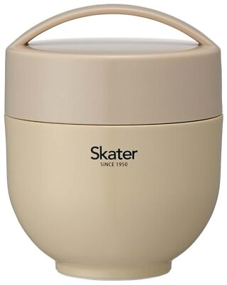 #ad Skater SKATER Heat insulating lunch box bowl type Lunch jar Kusumi Gray 540ml $42.94