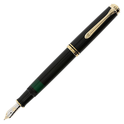 #ad Pelikan Souveran M600 Black Fountain Pen Medium $319.99