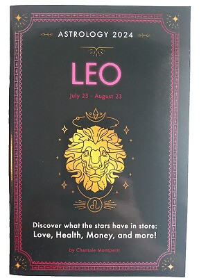 #ad ⭐ NEW LEO 🦁 Astrology 2024 Book LOVE HEALTH MONEY FRIENDSHIP AND MORE $5.99