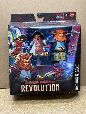 #ad Masterverse Masters Of The Universe Revolution Orko Gwildor 2 Pack *BOX NOT MINT $41.99