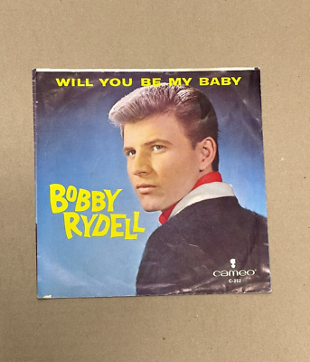 #ad BOBBY RYDELL WILL YOU BE MY BABY CAMEO 45 *PICTURE SLEEVE ONLY* $7.99