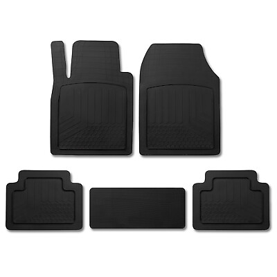 #ad Trimmable Floor Mats Liner All Weather for Ford Transit Connect 2014 2019 Black $39.99