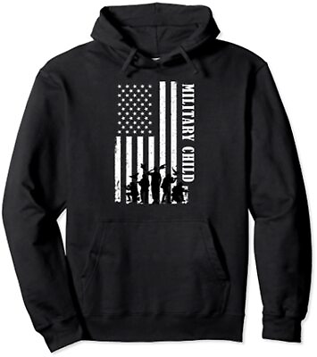 #ad Purple Up Military Child Awareness Soldiers Unisex Hooded Sweatshirt $34.99