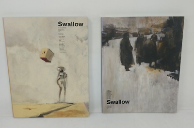 #ad Swallow Book Magazine Lot of 2 Volume One Number Four and Five 2007 2008 $50.00