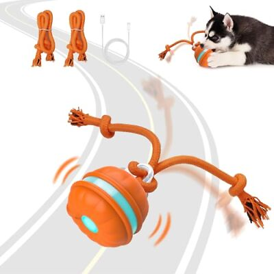 #ad Interactive Dog Toys Motion Activated Dog Ball Automatic Rolling Ball Toys ... $30.44