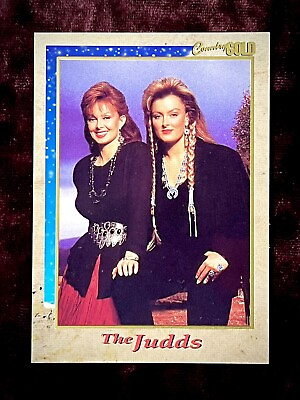 #ad RIP The JUDDS 1992 Sterling Country Music Gold Rare 1st PROMO #3 MINT HOF SSP RC $29.95