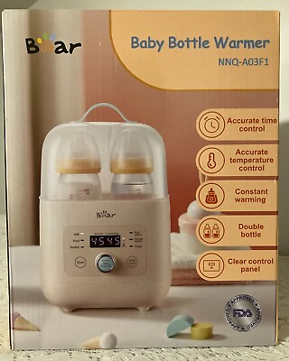 #ad PORTABLE BABY BOTTLE WARMER NNQ A03F1 FOR BREASTMILK AND FORMULA W TEMP CONTROL $19.99
