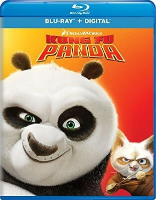 #ad Kung Fu Panda Blu ray 2008 Jack Black Dustin Hoffman Angelina Jolie and I $14.99
