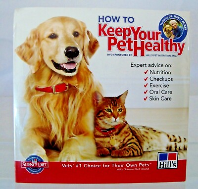 #ad HOW TO KEEP YOUR PET HEALTHY; ONE DVD HILL#x27;S PET NUTRITION New c8 $2.99