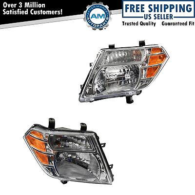 #ad DEPO Headlight Lamp Assembly LH RH Kit Pair for Nissan Pathfinder New $243.81