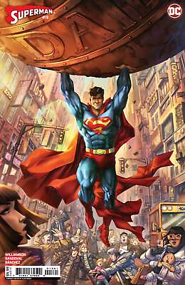 #ad SUPERMAN #13 CVR D ALAN QUAH CARD STOCK VAR HOUSE OF BRAINIAC $5.99