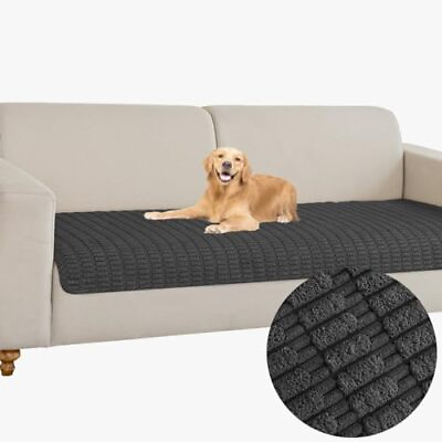 #ad Dog Bed Cover Sofa ProtectorAnti Slip Waterproof Sofa Covers 30x70 inch Black $34.73