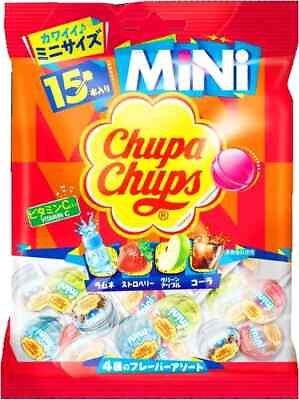 #ad Chupa Chups Mini assortment 15 pcsfrom Japan Kracie Japanese Snack Foods $5.86