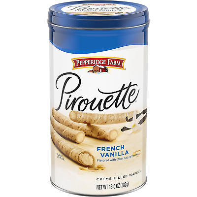 #ad Pirouette Cookies French Vanilla Flavored Crème Filled Wafers $14.96