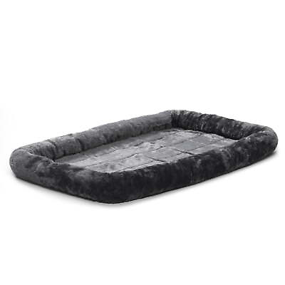 #ad Midwest Quiet Time Dog Bed Gray 48quot; Easy To Care for And Long lasting Double $31.15