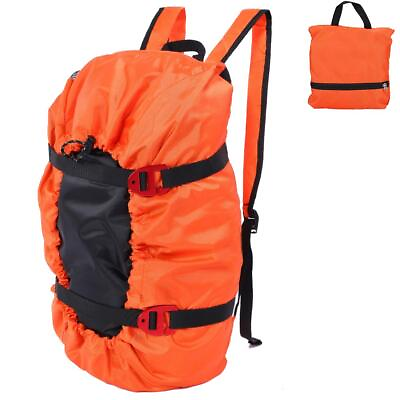 #ad Rock Climbing Rope Bag portable Foldable climbing bag with Large Rope Tarp an... $40.32