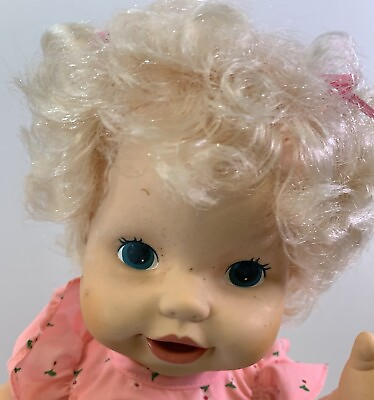 #ad Baby Alive Doll Vintage 1982 80’s Kenner Toy Eats Drinks Wets Poops Orig. Outfit $30.25