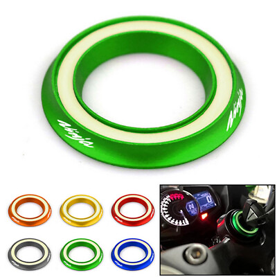 #ad Luminous Ignition Key Hole Ring Switch Cover For Kawasaki NINJA 250 300 400 Z400 $17.47