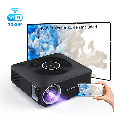 #ad VANKYO E30WT 4K Projector Native 1080P FHD LED 5G WiFi Video Home Theater Cinema $46.39