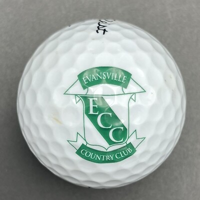 #ad Evansville Country Club Logo Golf Ball 1 Titleist NXT Tour Pre Owned $8.49