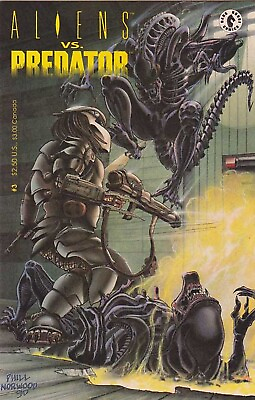 #ad Aliens vs Predator #3 1990 1st Print amp; 1st Solo Series Near Mint $11.09