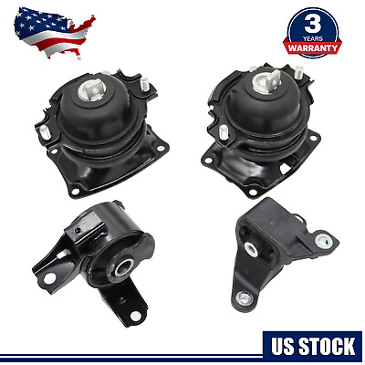 #ad Engine amp; Trans Mount 4PCS w Electr. Cont. 11 17 for Honda Odyssey 3.5L for Auto $168.50
