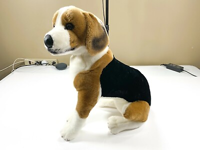 Eamp;J Classic Sitting Dog 20quot; Tall Puppy Plush Realistic Stuffed Animal $99.99