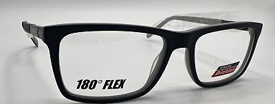 #ad Dickies 180 Flex Navy Eyeglasses GD203 58 18 150 Blue Gray NWT Square Frame $39.99