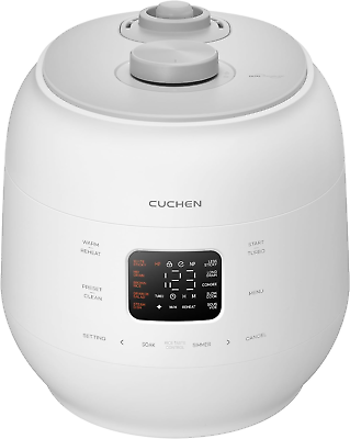 #ad Cuchen CRS FWK0640WUS Dual Pressure Rice Cooker 6 Cup and Warmer High Non Press $206.79