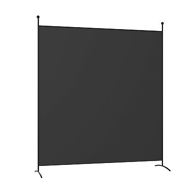#ad Single Panel Room Divider Privacy Partition Screen for Office Home Black $35.99