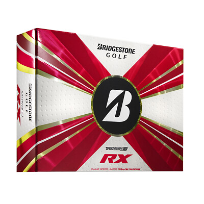#ad NEW Bridgestone Tour B RX White Golf Balls Choose Quantity $33.99