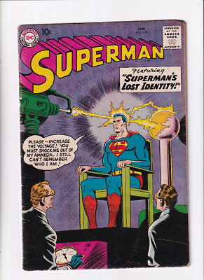#ad Superman 1939 # 126 3.0 GVG 1392931 2quot; Spine split $66.00