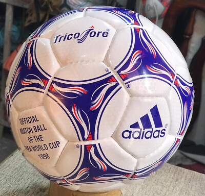#ad Adidas FIFA World Cup 1998 Tricolore Official Soccer Match Ball Size 5 $36.00