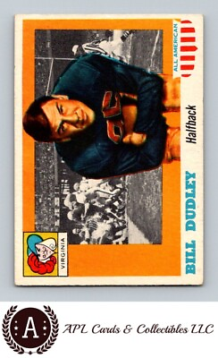 #ad 1955 Topps All American #10 Bill Dudley EX $19.99