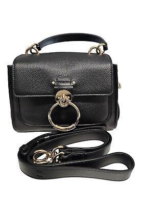 #ad Chloé Tess Day Mini Leather Shoulder Bag Women#x27;s Black $1800.00