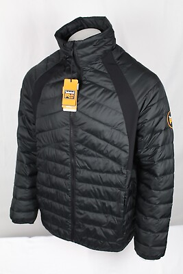 #ad Timberland Pro Men#x27;s Frostwall Insulated Jacket Quilted Rain Repel Black $89.99