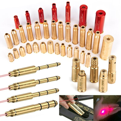 #ad #ad Laser Bore Sight Red Green laser Bore Sighter Cartridge Boresighter w Batteries $25.99