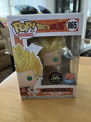 #ad Super Saiyan Goku With Energy Limited Edition Glow Chase Funko Pop Animation 865 $44.00