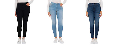 #ad Kirkland Signature Ladies#x27; High Rise Skinny Jeans $21.99