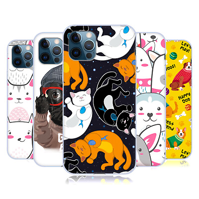 #ad OFFICIAL HAROULITA CATS AND DOGS SOFT GEL CASE FOR APPLE iPHONE PHONES $19.95