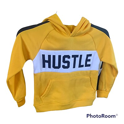 #ad Boys Revolution Hustle Pullover Fleece Sweatshirt Hoodie Size 4 $9.47