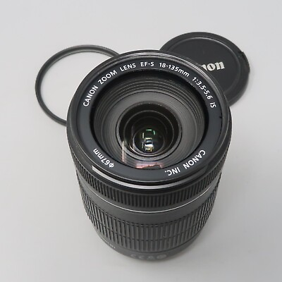 #ad Canon EF S 18 135mm f 3.5 5.6 IS Lens plus Filter $159.00