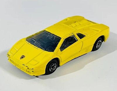 #ad Maisto Lamborghini Diablo Exotic Sports Car Yellow 1 64 Scale $3.99