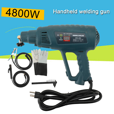 #ad Handheld Welding Machine Portable Electric ARC Welder Gun LCD Display 110V 4800W $91.20