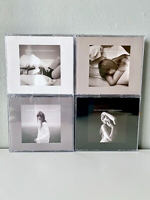 #ad Taylor Swift Tortured Poets Department Collectors Edition Deluxe CD Full Set 4 $189.88