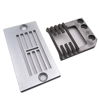 1SET Needle Plate amp; Feed Dog FIT FOR Pfaff 118 Zigzag Sewing Machine $44.99