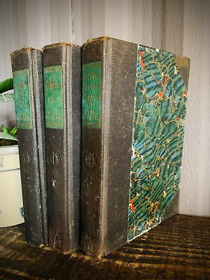 #ad 3 Antique 1911 First Edition Guy De Maupassant Novels Volumes II III IV $18.00